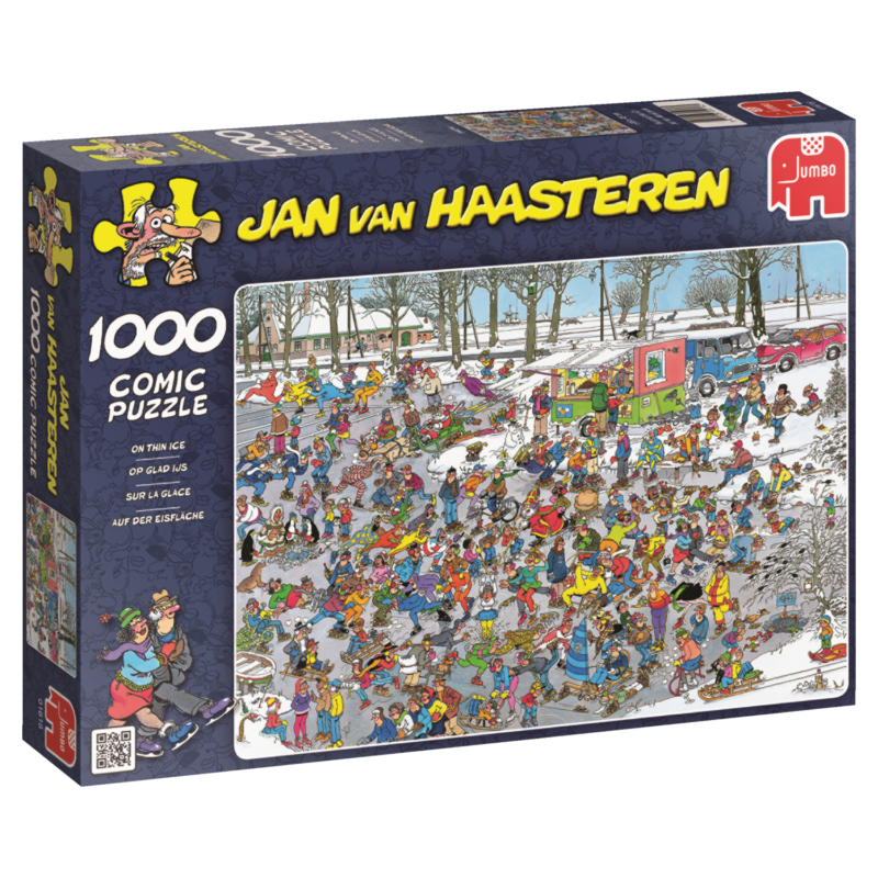 Jan van Haasteren Op Glad Ijs
