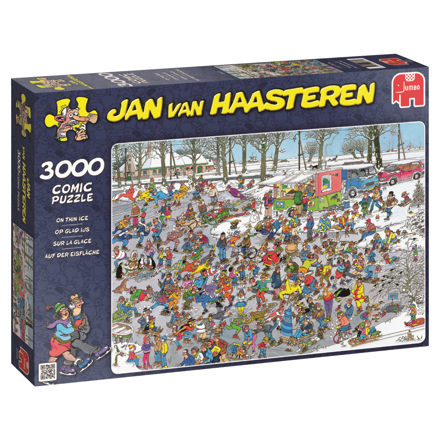 Jan van Haasteren Op Glad Ijs