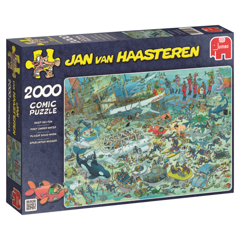 Jan van Haasteren Pret Onder Water