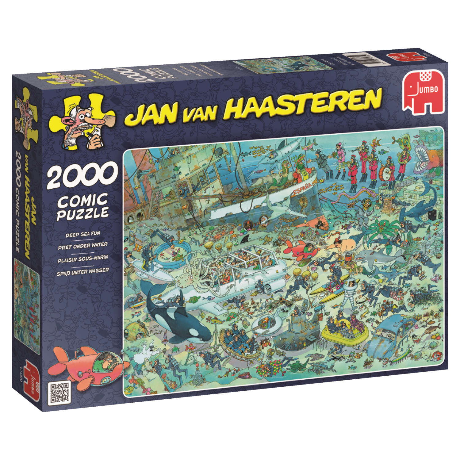 Jan van Haasteren Pret Onder Water