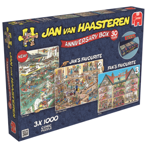 Jan van Haasteren Hotel & Op Zee & Van Harte Beterschap 3in1