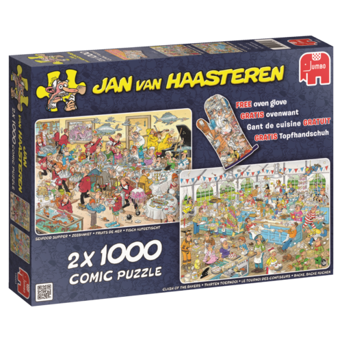 Jan van Haasteren Taartentoernooi 2in1 Incl cadeautje