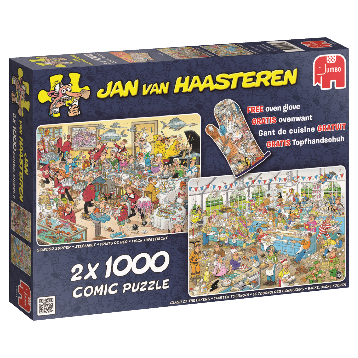 Jan van Haasteren Taartentoernooi 2in1 Incl cadeautje