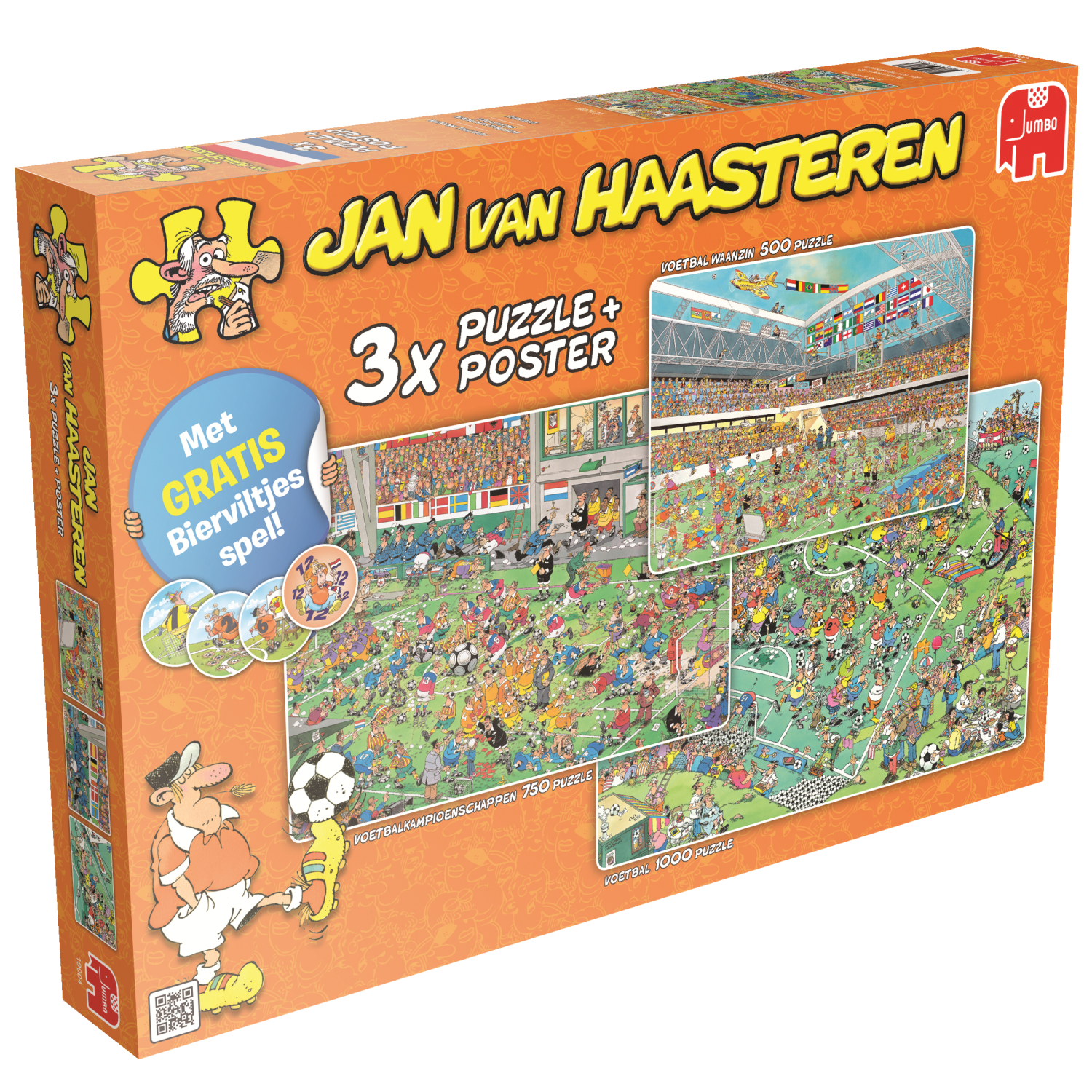 Jan van Haasteren WK Voetbal NL 3in1