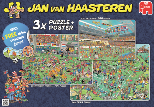 Jan van Haasteren WK Voetbal INT 3in1