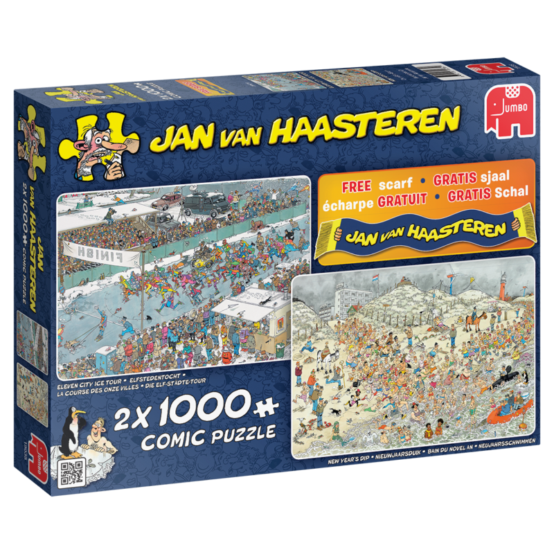 Jan van Haasteren Winterfun 2in1 Incl cadeautje