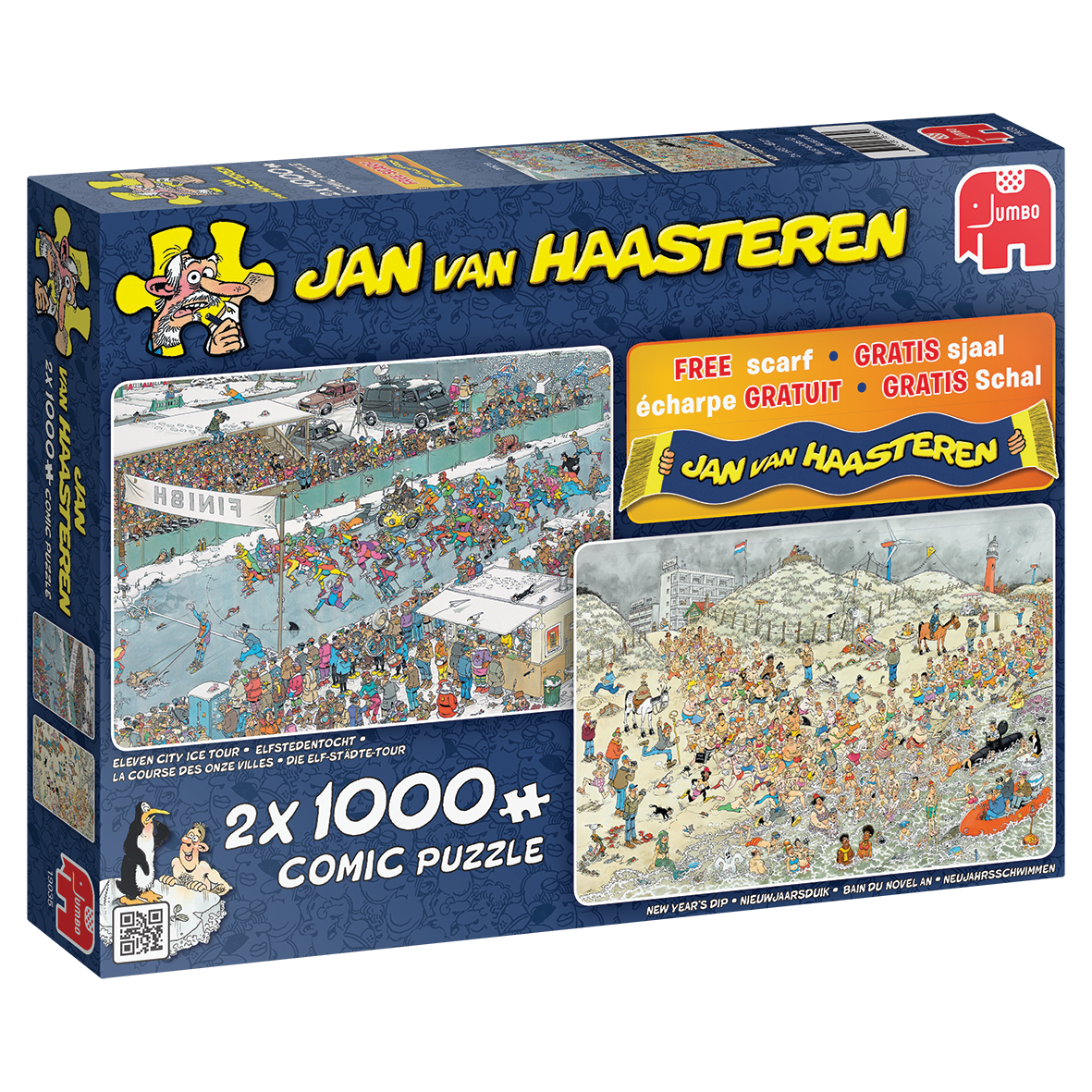 Jan van Haasteren Winterfun 2in1 Incl cadeautje