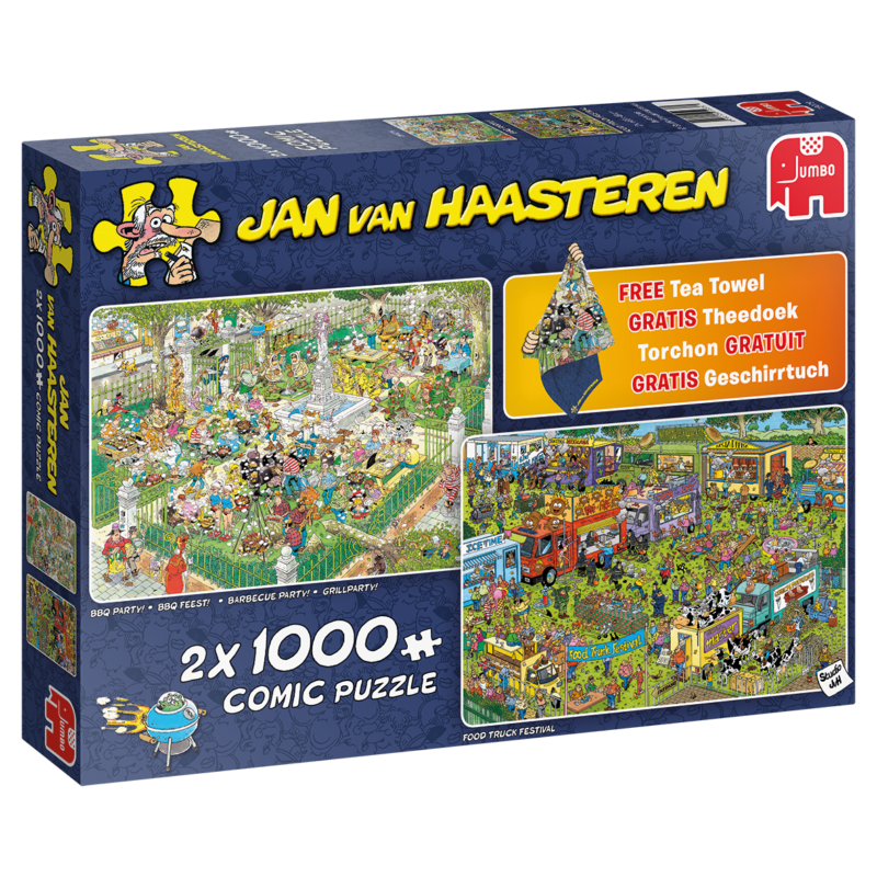 Jan van Haasteren Food Festival! 2in1 Incl cadeautje