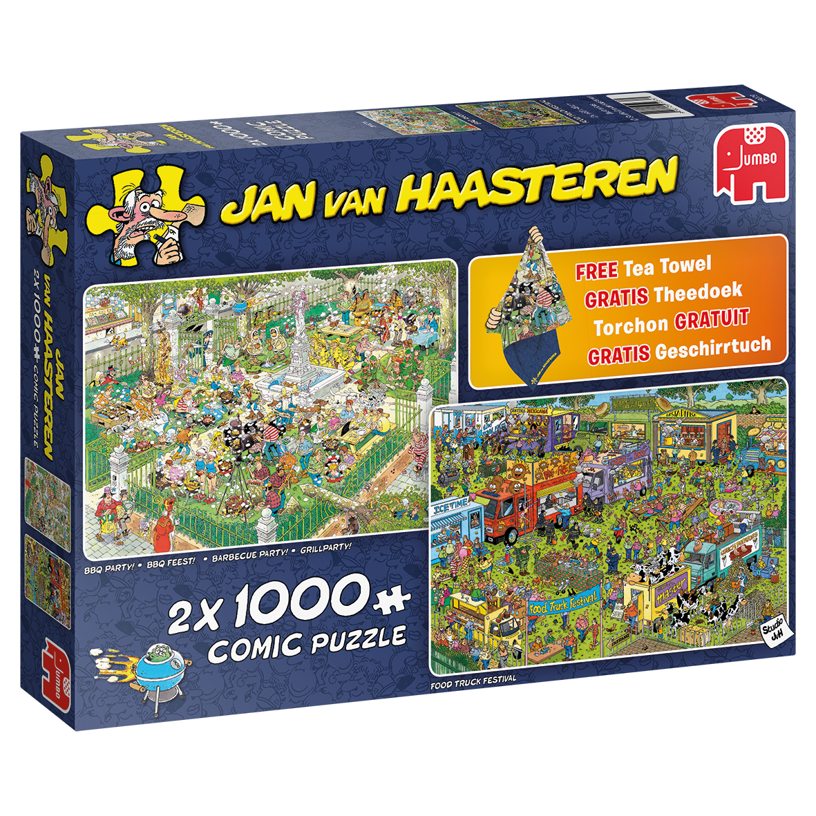 Jan van Haasteren Food Festival! 2in1 Incl cadeautje