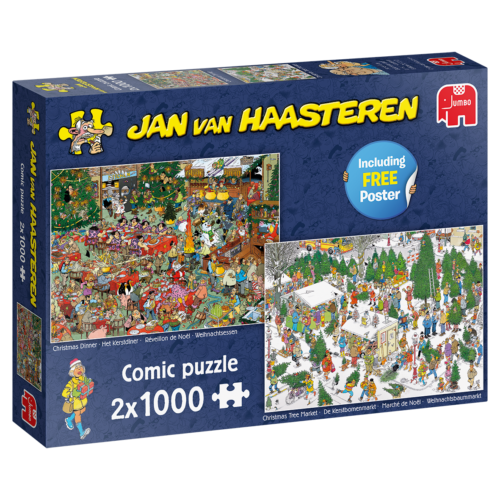 Jan van Haasteren Kerstcadeautjes 2in1 Excl cadeautje