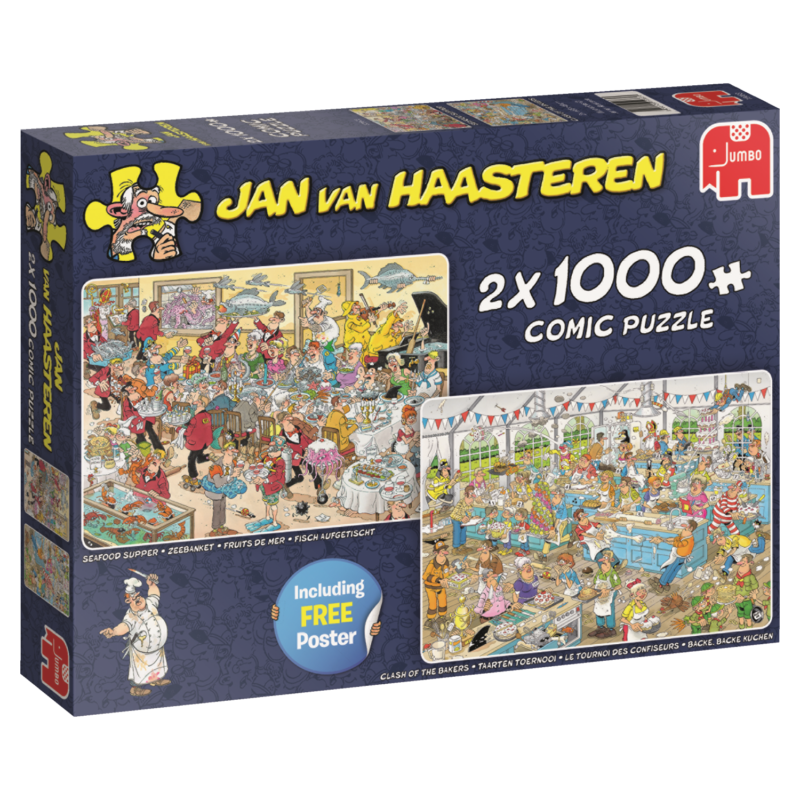 Jan van Haasteren Taartentoernooi 2in1 Excl cadeautje