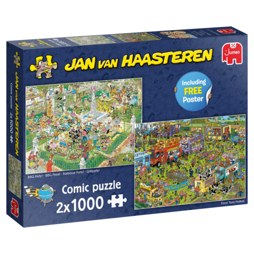 Jan van Haasteren Food Festival! 2in1 Excl cadeautje