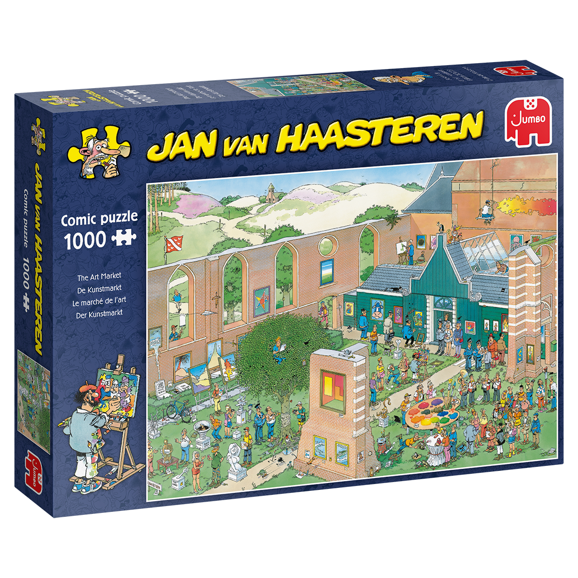 Jan van Haasteren De Kunstmarkt