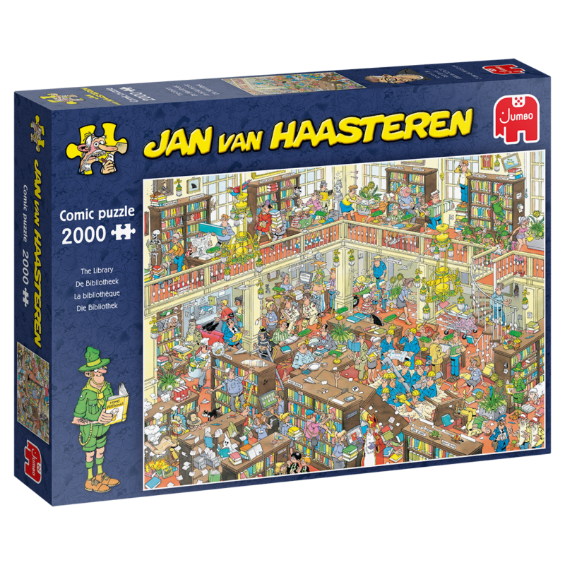 Jan van Haasteren De Bibliotheek