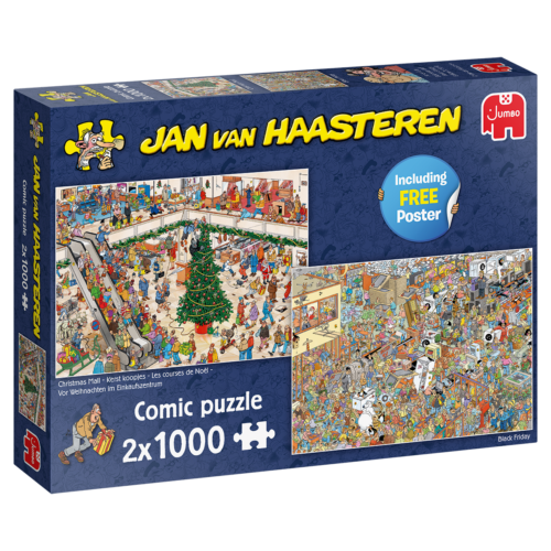 Jan van Haasteren Kerst Koopjes 2in1
