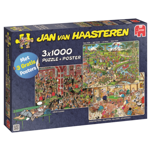 Jan van Haasteren Het Park & Crazy Casino &  3in1