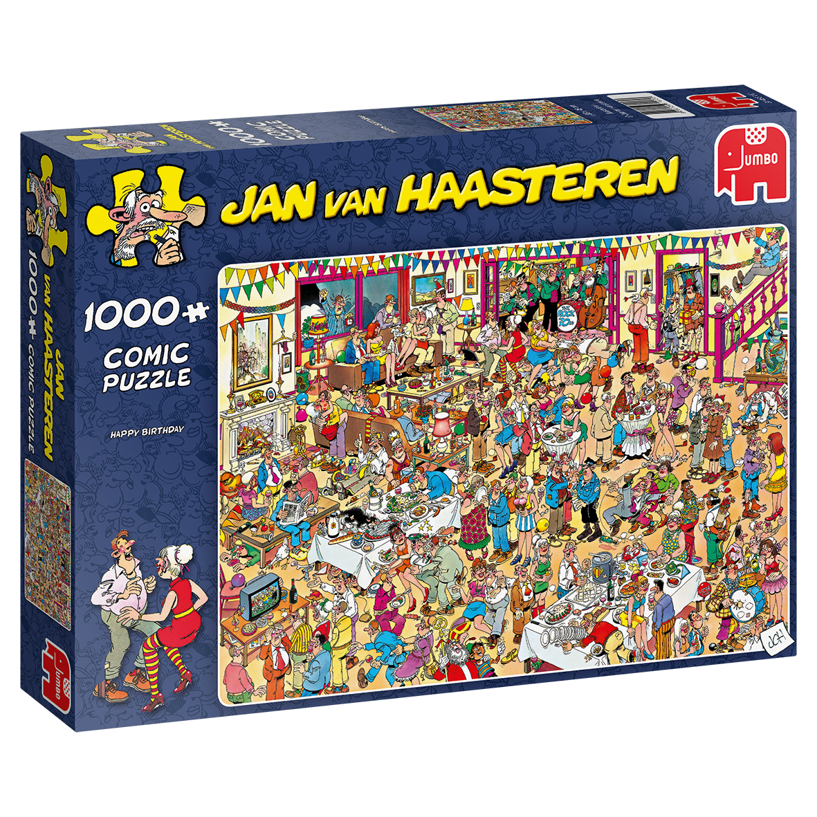 Jan van Haasteren Fijne Verjaardag (Scand.)