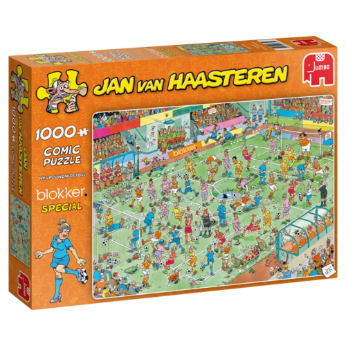 Jan van Haasteren WK Vrouwen Voetbal (Blokker - oranje doos)