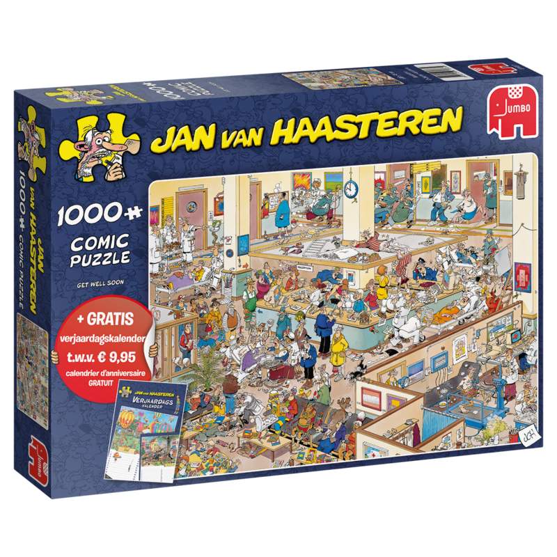 Jan van Haasteren Van Harte Beterschap! (Blokker uitgaven)