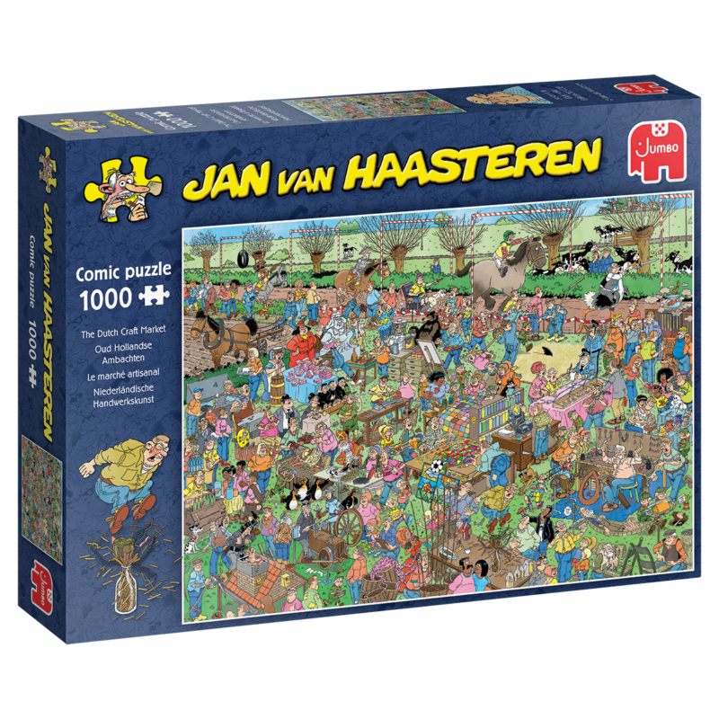 Jan van Haasteren – The Dutch Craft Market (1000 pieces)