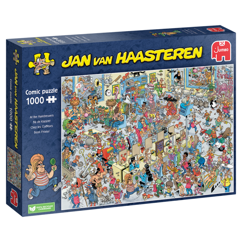 Jan van Haasteren – Bij de Kapper (1000 stukjes)