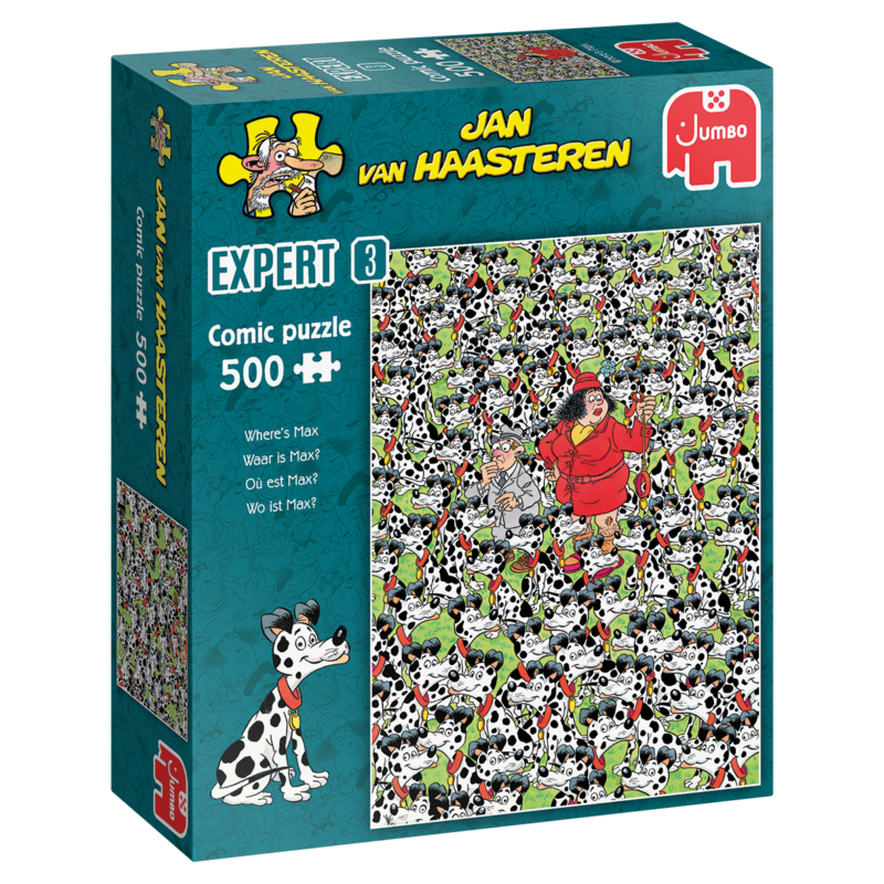 Jan van Haasteren Expert 3: Waar is Max? – 500 stukjes