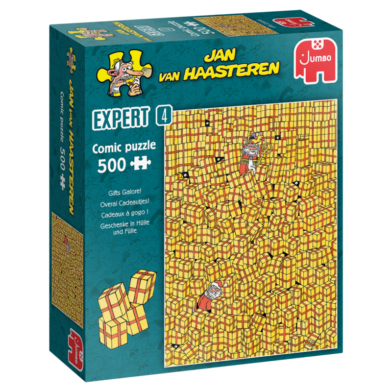 Jan van Haasteren Expert 4: Overal Cadeautjes! – 500 stukjes