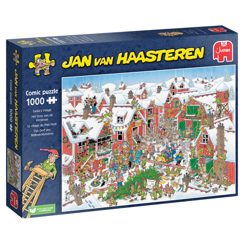 Jan van Haasteren – Het Dorp van de Kerstman – 1000 stukjes