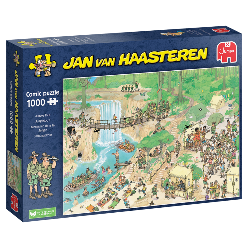 Jan van Haasteren – Jungletocht – 1000 stukjes puzzel