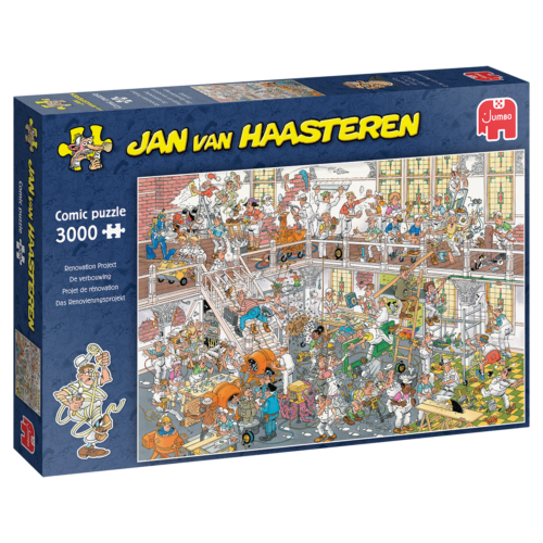 Jan van Haasteren - De verbouwing - 3000 stukjes puzzel