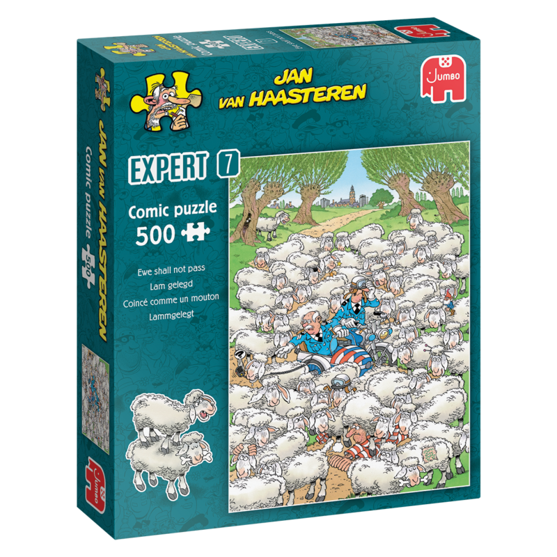 Jan van Haasteren Expert 7 – Lam gelegd – 500 stukjes