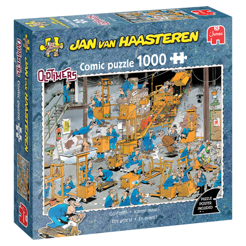 Jan van Haasteren – Karren maar! – 1000 stukjes