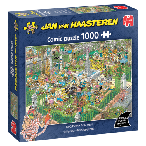 Jan van Haasteren - BBQ Feest! - 1000 stukjes