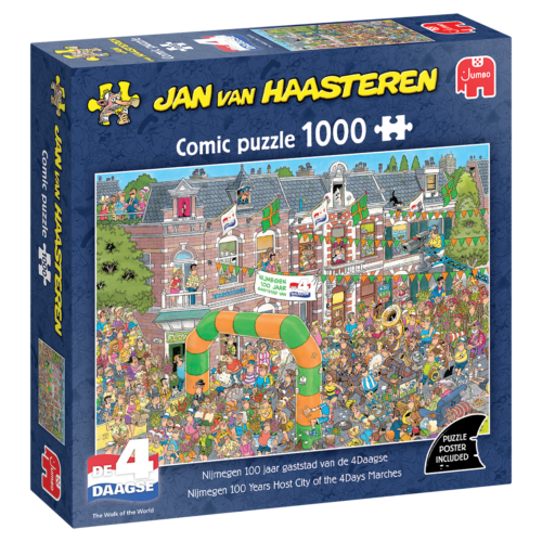 Jan van Haasteren - Nijmegen 4Daagse special - 1000 stukjes