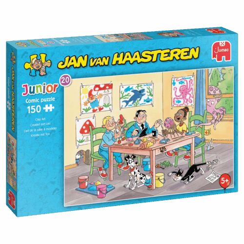 Jan van Haasteren Junior - Creatief met klei - 150 stukjes