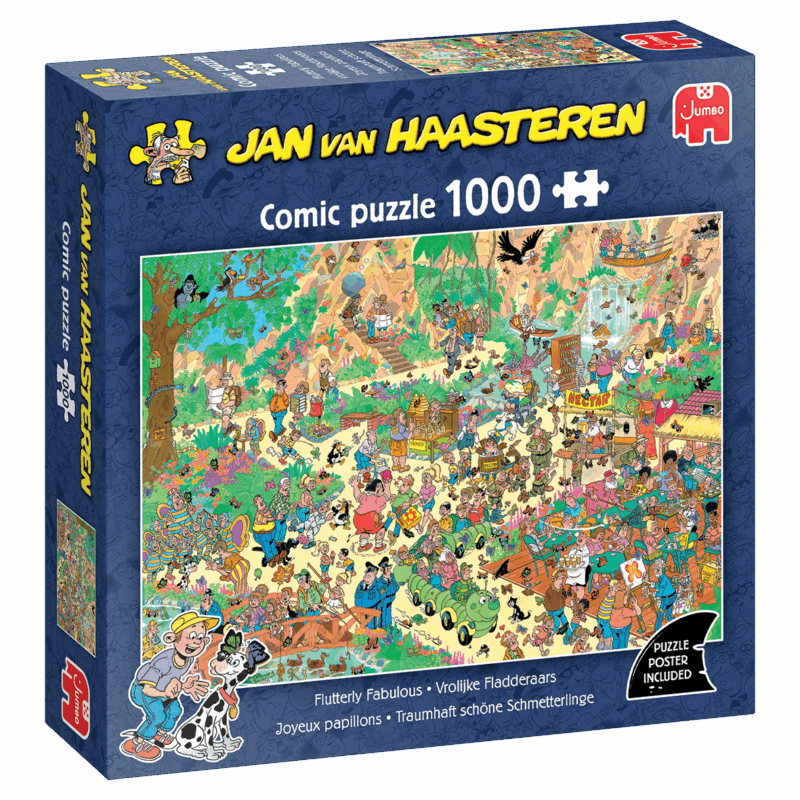 Jan van Haasteren – Vrolijke Fladderaars – 1000 stukjes