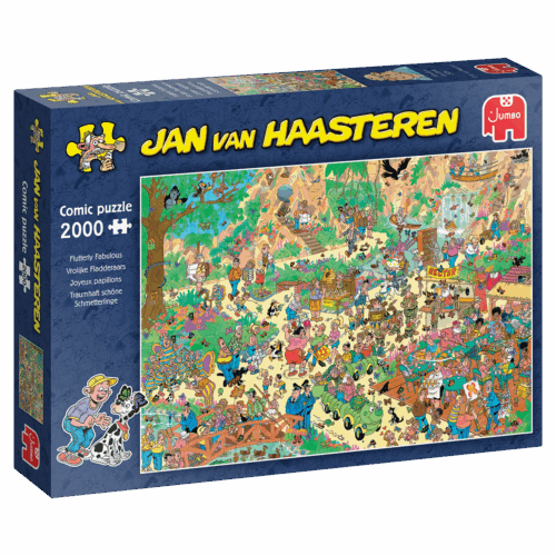 Jan van Haasteren - Vrolijke Fladderaars - 2000 stukjes
