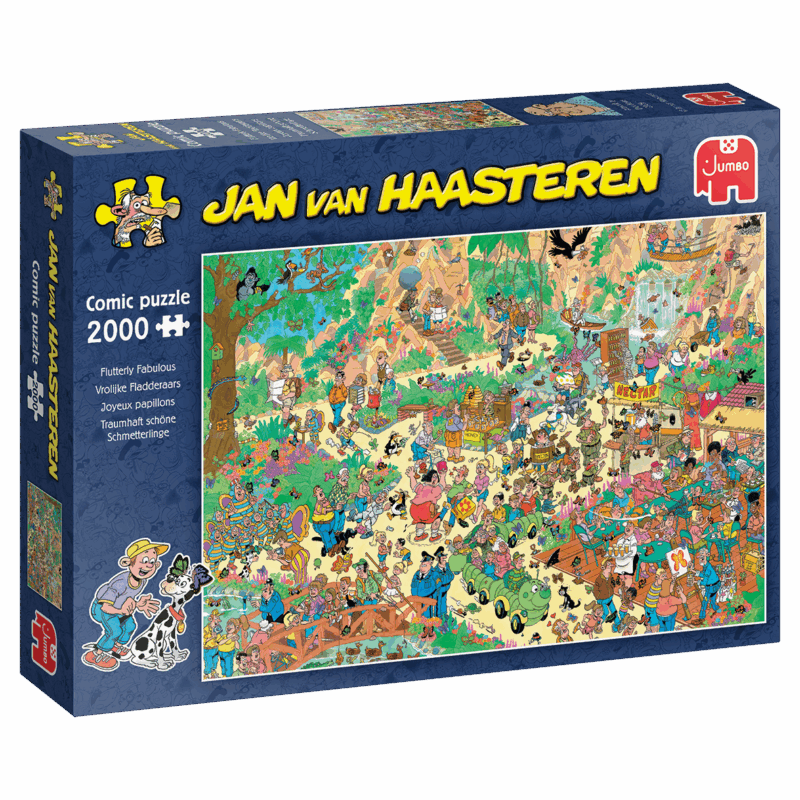 Jan van Haasteren – Vrolijke Fladderaars – 2000 stukjes