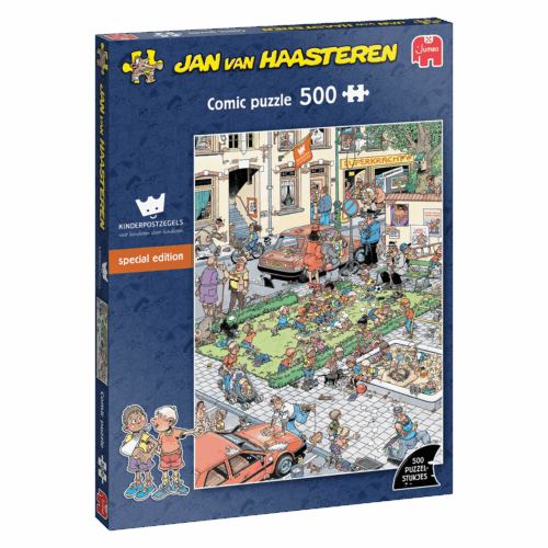 Jan van Haasteren - Kinderpostzegels - 500 stukjes